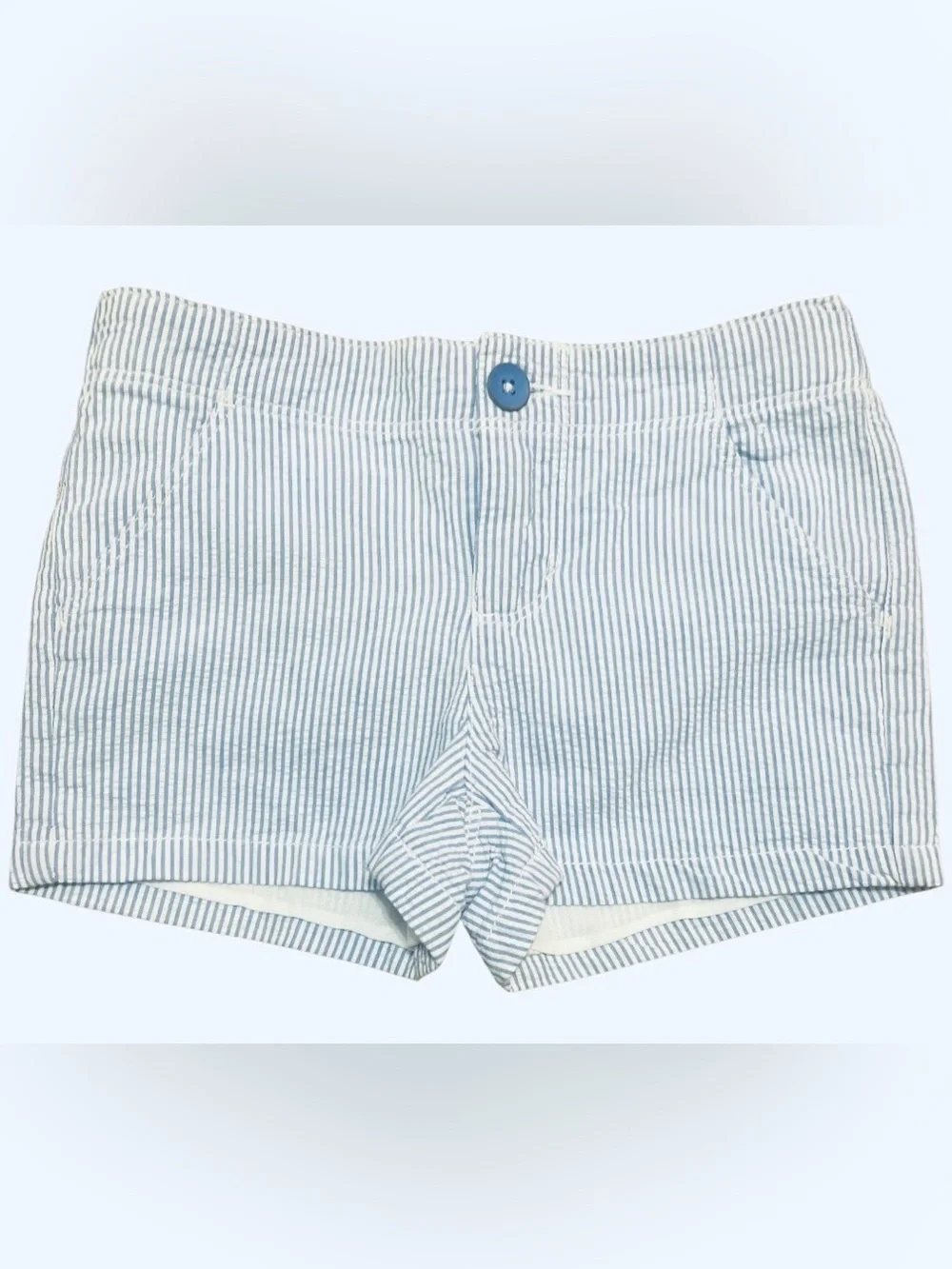 NWOT-Gymboree Blue and White Striped Shorts